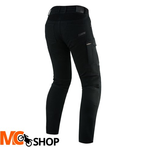REBELHORN SPODNIE MOTO JEANS VANDAL TWILL BLACK REBELHORN SPODNIE MOTO JEANS VANDAL TWILL BLACK