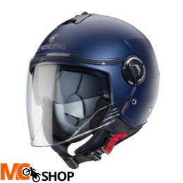 CABERG KASK OTWARTY JET RIVIERA V4 NIEBIESKI MAT