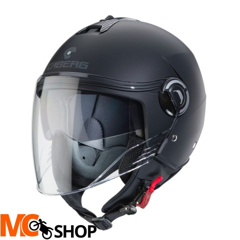 CABERG KASK OTWARTY Z BLENDĄ RIVIERA V4CZARNY MAT