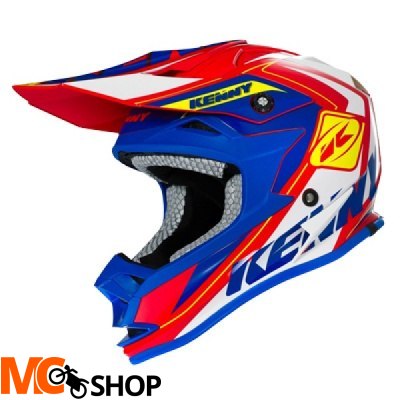 KENNY KASK OFF-ROAD PERFORMANCE BLUE-RED KENNY KASK OFF-ROAD PERFORMANCE BLUE-RED