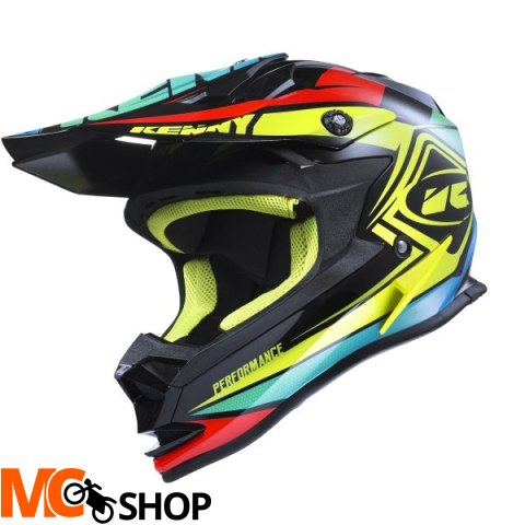 KENNY KASK PERFORMANCE BLACK/YELLOW/ORANGE KENNY KASK PERFORMANCE BLACK/YELLOW/ORANGE