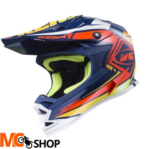 KENNY KASK PERFORMANCE NAVY/ORANGE/LIME KENNY KASK PERFORMANCE NAVY/ORANGE/LIME