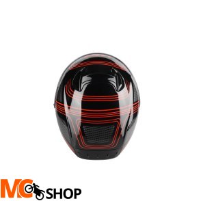 LAZER Kask Integralny RAFALE Darkside Czarny Czerw LAZER Kask Integralny RAFALE Darkside Czarny Czerw
