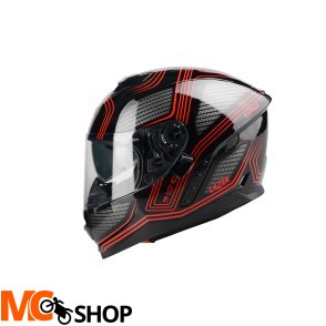 LAZER Kask Integralny RAFALE Darkside Czarny Czerw LAZER Kask Integralny RAFALE Darkside Czarny Czerw
