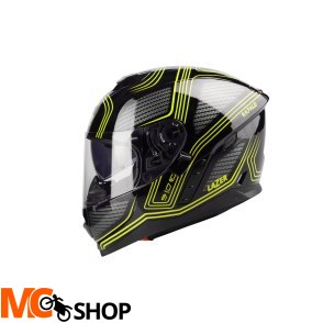 LAZER Kask Integralny RAFALE Darkside Czarny Żółty LAZER Kask Integralny RAFALE Darkside Czarny Żółty