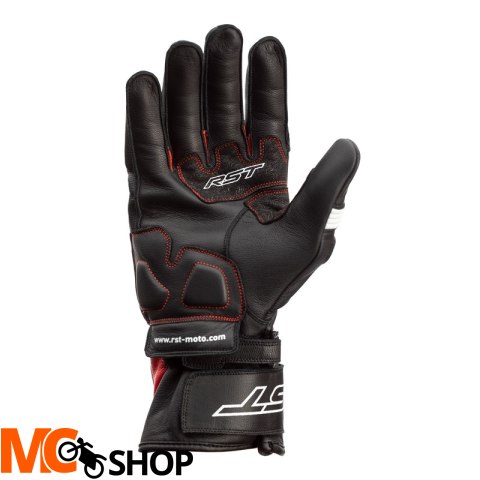 RST RĘKAWICE SKÓRZANE PILOT BLACK/RED/WHITE RST RĘKAWICE SKÓRZANE PILOT BLACK/RED/WHITE