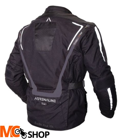 ADRENALINE Kurtka turystyczna ORION PPE czarny ADRENALINE Kurtka turystyczna ORION PPE czarny