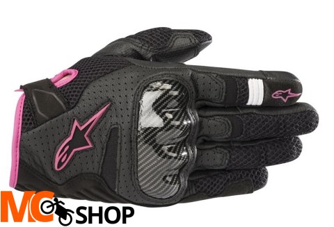ALPINESTARS Rękawice LADY STELLA SMX-1 V2 cz/fiol ALPINESTARS Rękawice LADY STELLA SMX-1 V2 cz/fiol