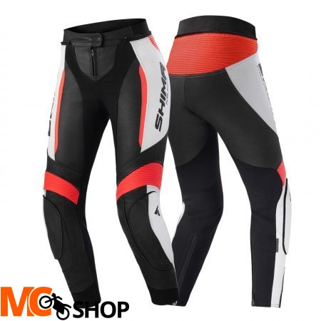 SHIMA SPODNIE SKÓRZANE MIURA 2.0 PANTS RED FLUO SHIMA SPODNIE SKÓRZANE MIURA 2.0 PANTS RED FLUO