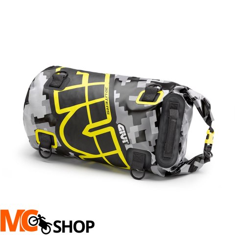 GIVI EA114CM WODOODPORNA TORBA ROLKA NA SIEDZENIE 30L CAMO + FLUO