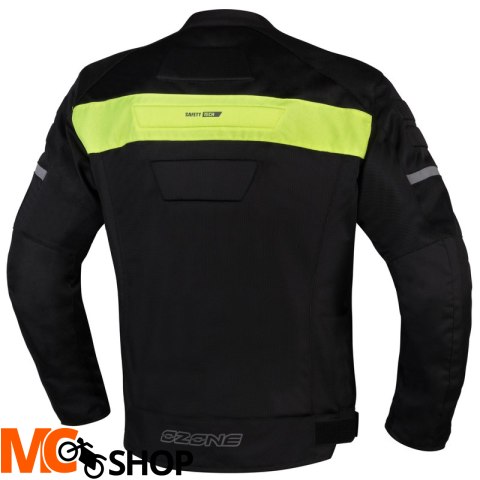 OZONE KURTKA TEKSTYLNA DART BLACK/FLUO YELLOW OZONE KURTKA TEKSTYLNA DART BLACK/FLUO YELLOW