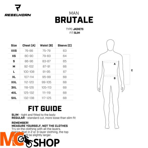 REBELHORN KURTKA TEKSTYL BRUTALE DARK GR/BL/FLO YE