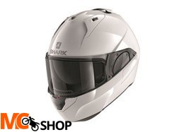 SHARK Kask szczękowy EVO ES BLANK biały SHARK Kask szczękowy EVO ES BLANK biały