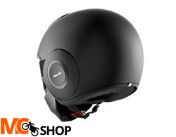 Kask otwarty SHARK STREET-DRAK BLANK czarny/mat Kask otwarty SHARK STREET-DRAK BLANK czarny/mat
