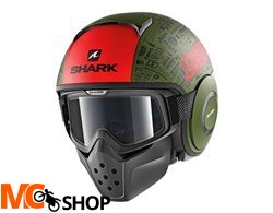 SHARK Kask otwarty DRAK TRIBUTE RM cza/cz/mat/ziel SHARK Kask otwarty DRAK TRIBUTE RM cza/cz/mat/ziel