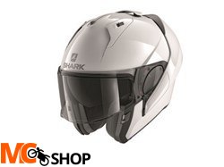 SHARK Kask szczękowy EVO ES BLANK biały SHARK Kask szczękowy EVO ES BLANK biały