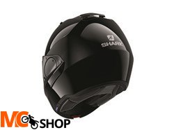 SHARK Kask szczękowy EVO ES BLANK czarny SHARK Kask szczękowy EVO ES BLANK czarny