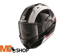SHARK Kask szczękowy EVO ES ENDLESS biały/cza/czer SHARK Kask szczękowy EVO ES ENDLESS biały/cza/czer