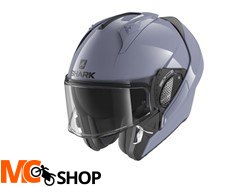 SHARK Kask szczękowy EVO GT BLANK szary SHARK Kask szczękowy EVO GT BLANK szary