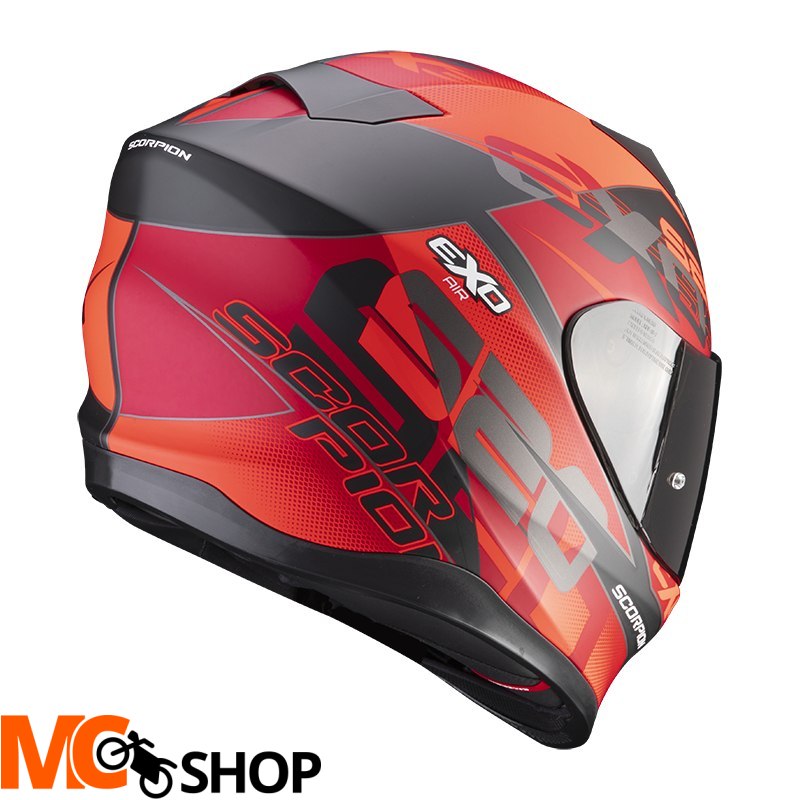 SCORPION KASK INTEGRALNY EXO-520 AIR COVER MA BK-R