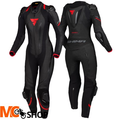SHIMA KOMBINEZON MOTOCYKLOWY LADY MIURA RS BLA/RED SHIMA KOMBINEZON MOTOCYKLOWY LADY MIURA RS BLA/RED