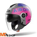 AIROH KASK OTWARTY HELIOS UP PINK GLOSS