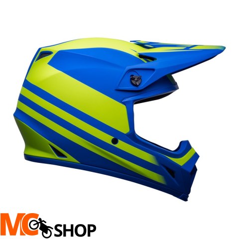 BELL KASK OFF-ROAD MX-9 MIPS DISRUPT BL/HI-VIZ YEL