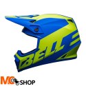 BELL KASK OFF-ROAD MX-9 MIPS DISRUPT BL/HI-VIZ YEL