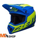 BELL KASK OFF-ROAD MX-9 MIPS DISRUPT BL/HI-VIZ YEL