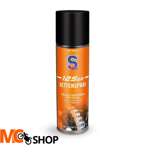 S100 SMAR DO ŁAŃCUCHA W SPRAYU 125ER KETTENSPRAY 300ML S100 SMAR DO ŁAŃCUCHA W SPRAYU 125ER KETTENSPRAY 300ML