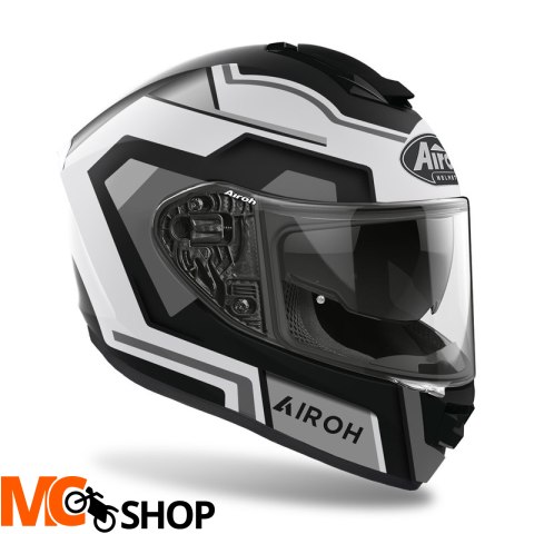 AIROH KASK INTEGRALNY ST501 SQUARE BLACK MATT AIROH KASK INTEGRALNY ST501 SQUARE BLACK MATT