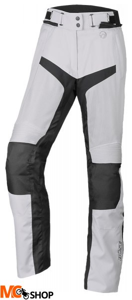 BUSE Spodnie motocykl damskie Santerno jasnoszare