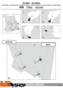 GIVI D5129KIT MOCOWANIE SZYBY D5127 GIVI D5129KIT MOCOWANIE SZYBY D5127