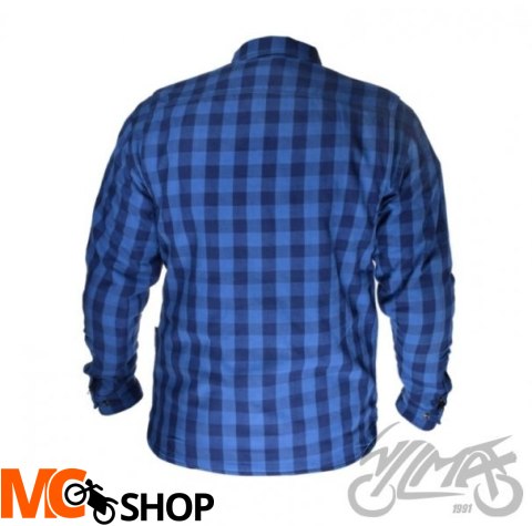 KOSZULA MOTOCYKLOWA LEOSHI NIEBIESKA