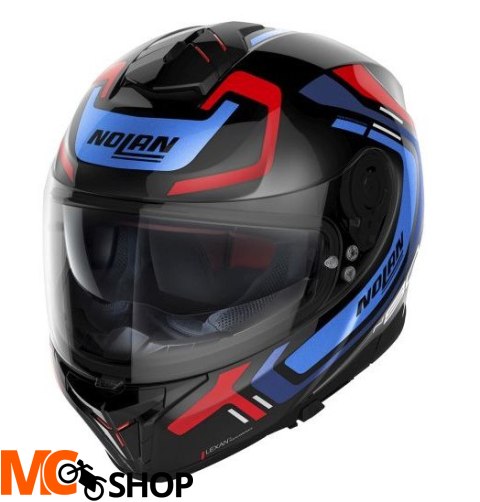 NOLAN Kask integralny N80-8 ALLY N-COM 43 czarny/czerwony/niebieski NOLAN Kask integralny N80-8 ALLY N-COM 43 czarny/czerwony/niebieski