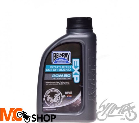 OLEJ BEL-RAY EXP PÓŁSYNT. ESTER BL. 4T 20W-50 1L OLEJ BEL-RAY EXP PÓŁSYNT. ESTER BL. 4T 20W-50 1L