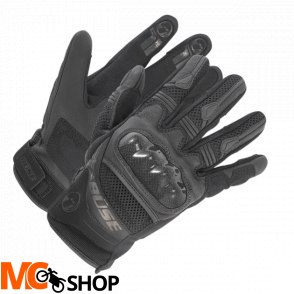 Rękawice motocyklowe BUSE Safe Ride czarne Rękawice motocyklowe BUSE Safe Ride czarne