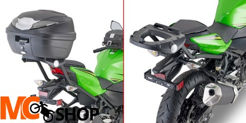 GIVI 4129FZ STELAŻ KUFRA CENTRALNEGO (BEZ PŁYTY) KAWASAKI GIVI 4129FZ STELAŻ KUFRA CENTRALNEGO (BEZ PŁYTY) KAWASAKI