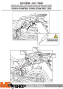 GIVI PLO3118CAM STELAŻ KUFRÓW BOCZNYCH ONE-FIT CAM - SUZUKI V-Strom