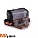 Gogle iMX Racing Mud Graphic Orange/Black SZ Clear
