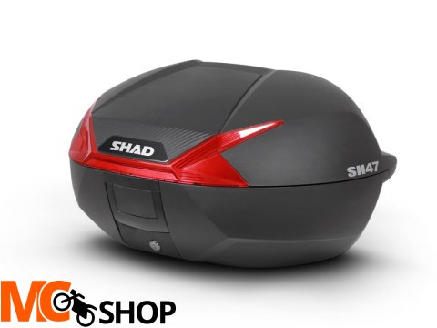 SHAD KUFER SH47 CZERWONE WSTAWKI KSHD0B47206 SHAD KUFER SH47 CZERWONE WSTAWKI KSHD0B47206