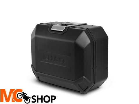 SHAD KUFER TERRA BLACK BOCZNY TR36 ALUMINIOWY LEWY