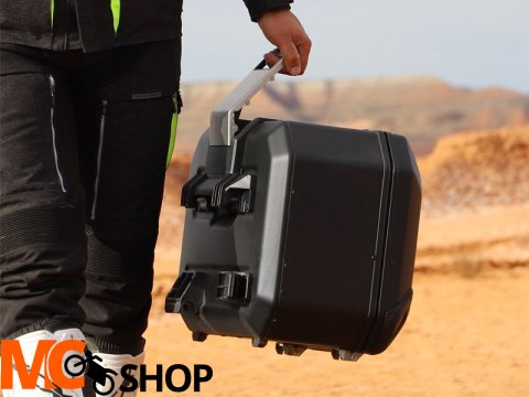 SHAD KUFER TERRA BLACK BOCZNY TR36 ALUMINIOWY LEWY