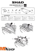 SHAD S0MS41ST STELAŻ KUFRA TYŁ SYM MAXSYM 2021