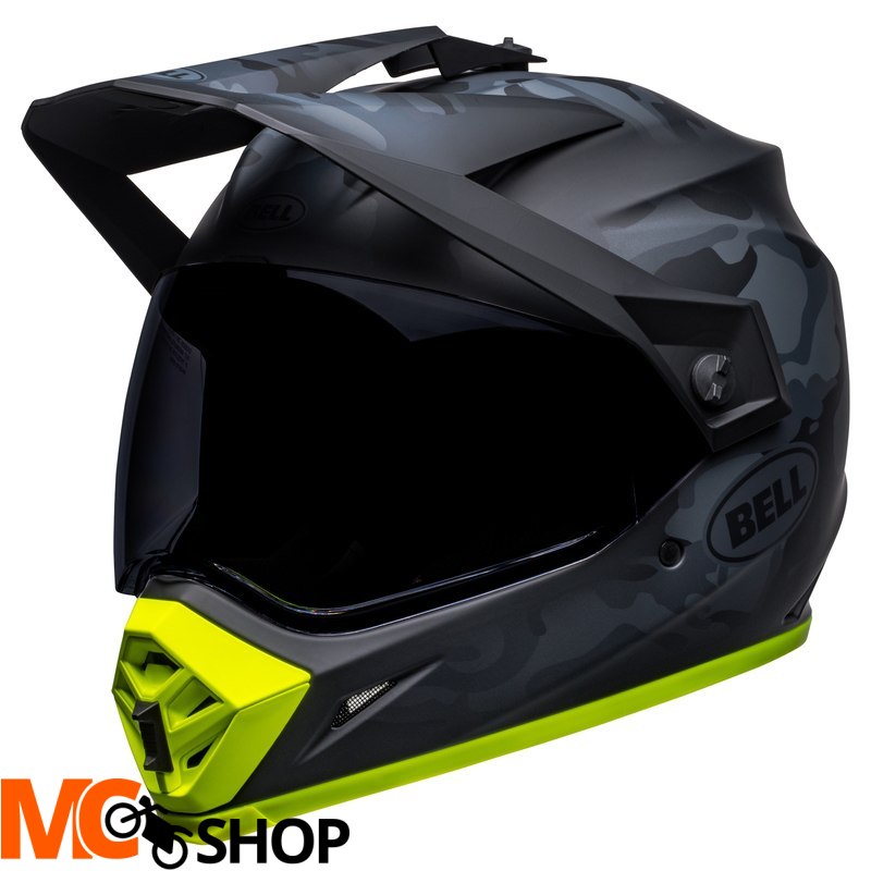 BELL KASK MX-9 ADVENTURE MIPS STEALTH CAMO M BLACK