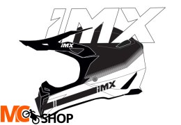 IMX KASK OFF-ROAD FMX-02 BLACK/WHITE GLOSS