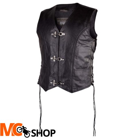 OZONE KAMIZELKA MOTOCYKLOWA SKÓRZANA RINO BLACK OZONE KAMIZELKA MOTOCYKLOWA SKÓRZANA RINO BLACK
