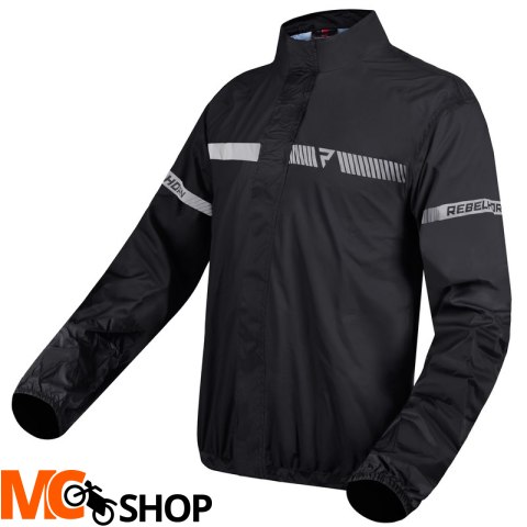 REBELHORN KURTKA PRZECIWDESZCZOWA HORIZON BLACK REBELHORN KURTKA PRZECIWDESZCZOWA HORIZON BLACK