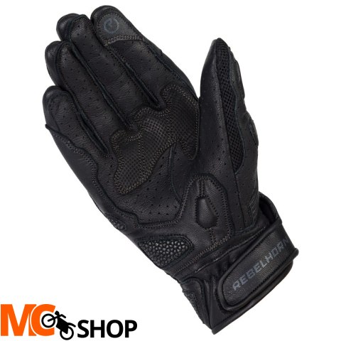 REBELHORN RĘKAWICE SKÓRZANE FLUX II LADY BLACK REBELHORN RĘKAWICE SKÓRZANE FLUX II LADY BLACK