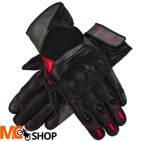 REBELHORN RĘKAWICE SKÓRZANE FLUX II LADY BL/G/FL R REBELHORN RĘKAWICE SKÓRZANE FLUX II LADY BL/G/FL R